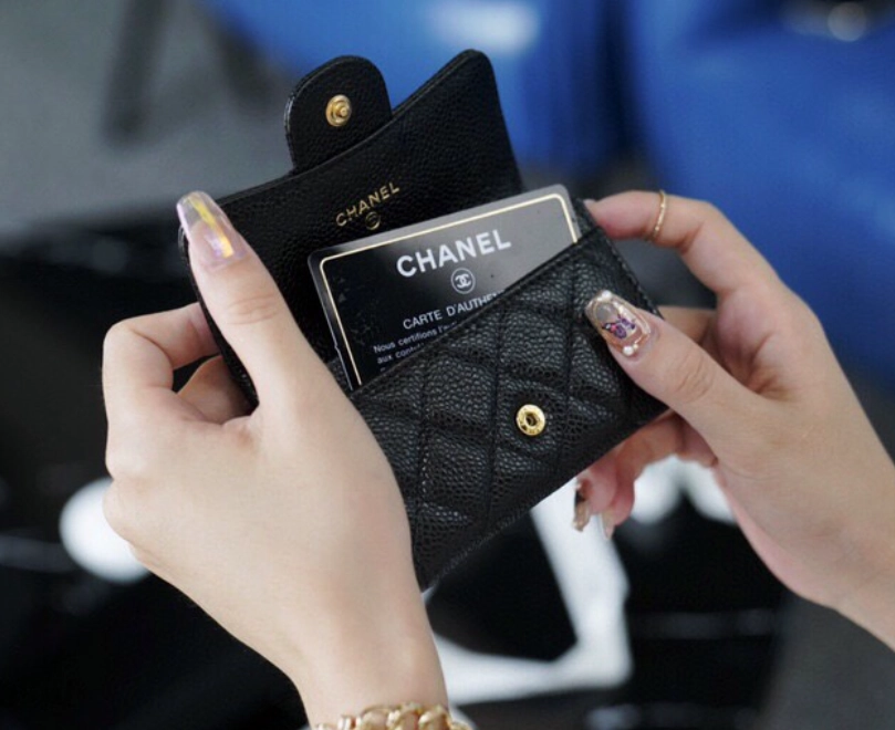 샤넬 클래식 캐비어 플랩 카드지갑 레플리카 미러급 SA급 S급 고퀄리티  [여성] - best 8