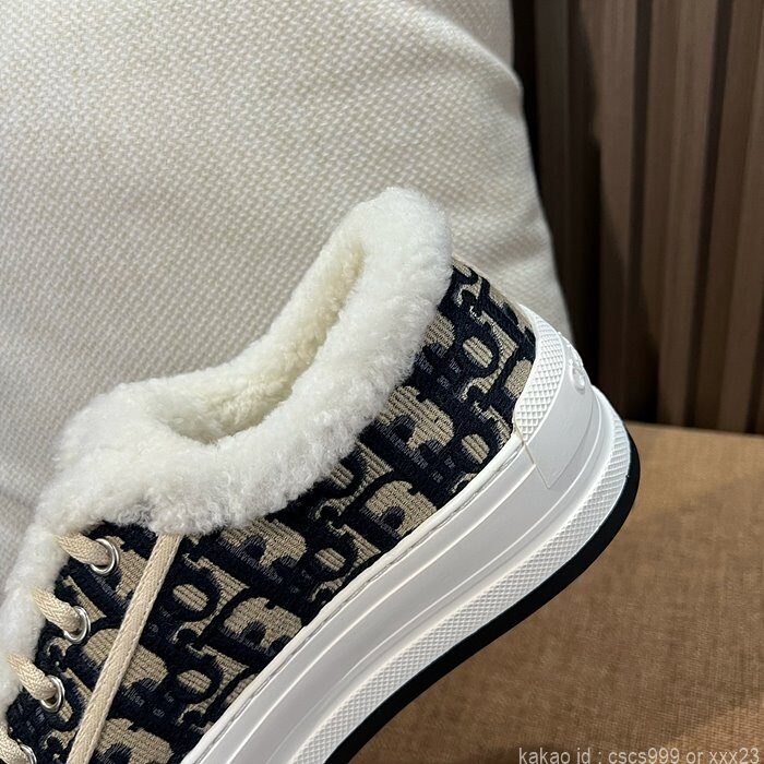 디올 양털 스니커즈 (2 color) 레플리카 미러급 SA급 S급 고퀄리티 신발 [여성] 11