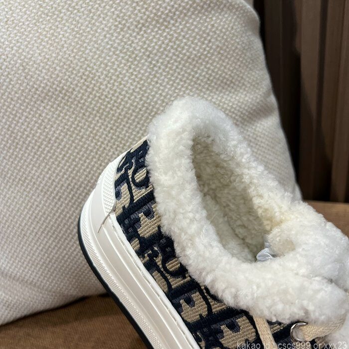 디올 양털 스니커즈 (2 color) 레플리카 미러급 SA급 S급 고퀄리티 신발 [여성] 12