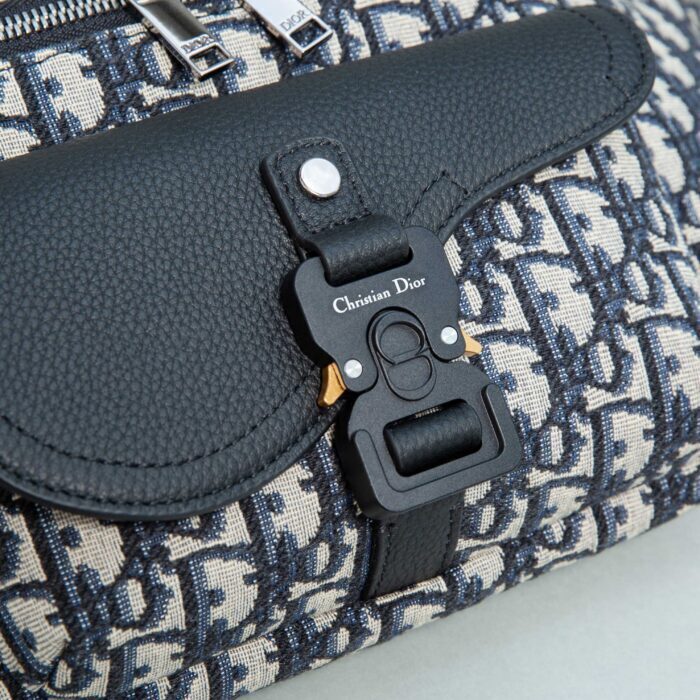디올 새들 벨트 백 오블리크 자카드 그레인드 카프스킨 베이지 블랙 레플리카 미러급 SA급 S급 고퀄리티 최상급 하이엔드 가방 [남성여성공용] - best 8