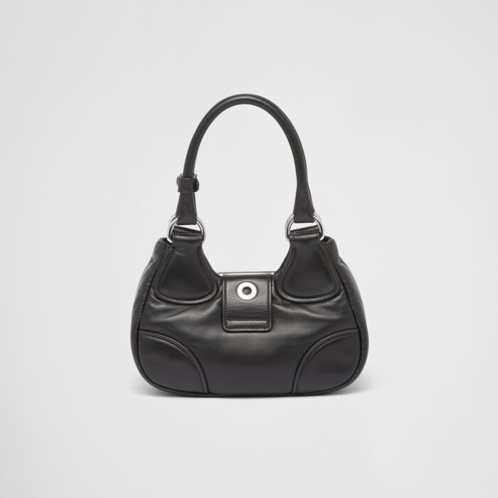 프라다 레플리카 문 패딩 나파 레더 백 4