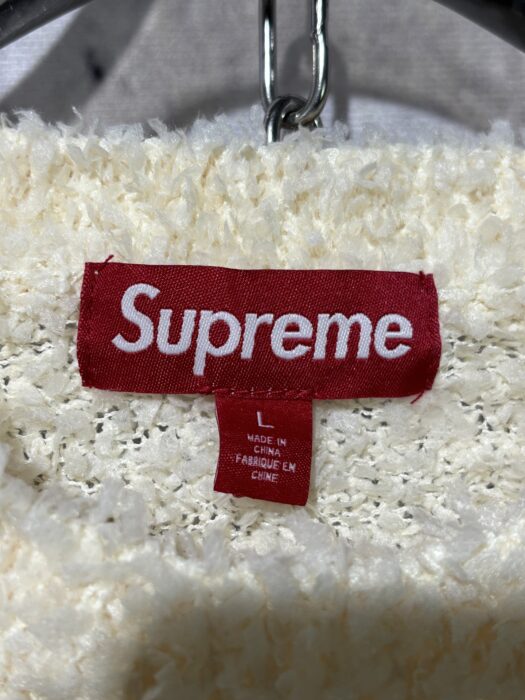 슈프림 위크5 Textured Arc Sweater 니트 베이지 레플리카 미러급 SA급 S급 고퀄리티 하이엔드 최상급 의류 [남성여성공용] - best 16