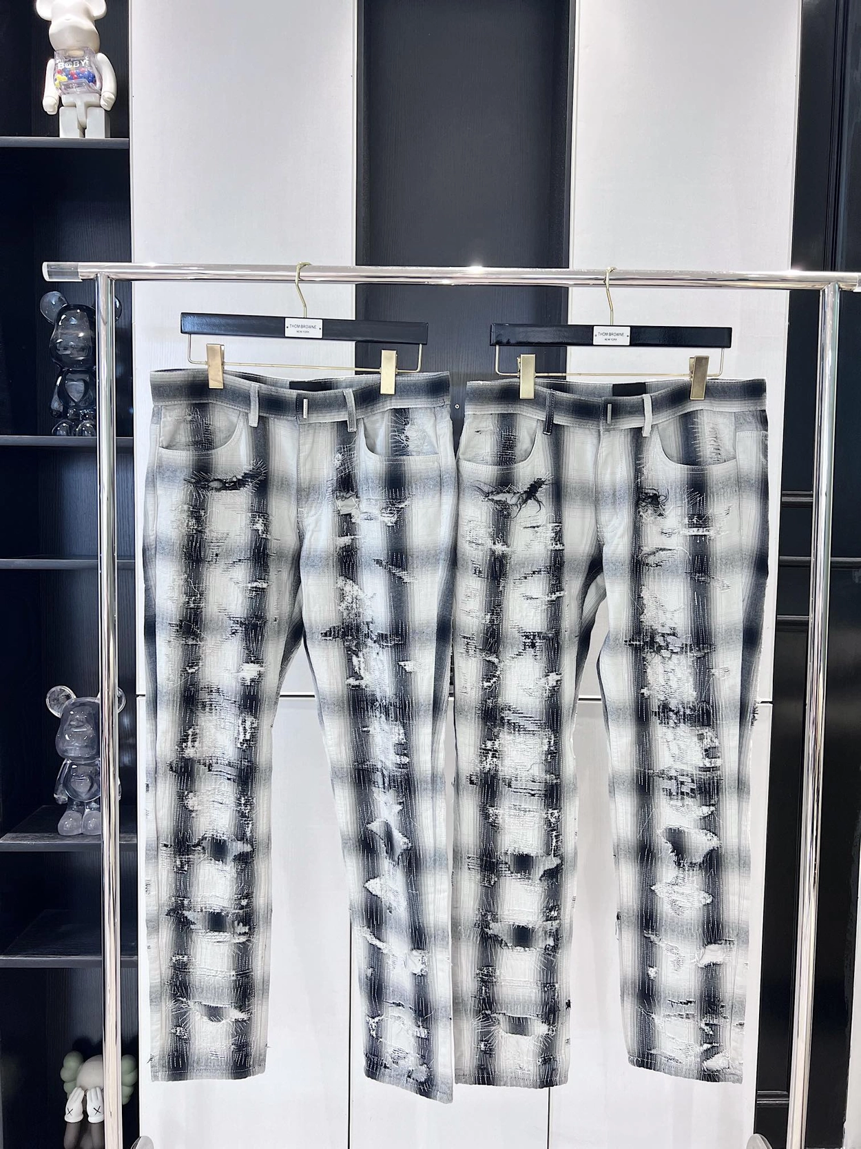 vg-지방시-레플리카-체크무늬-디스트럭션-팬츠-명품 레플리카 미러 SA급 (VG) 지방시 레플리카 체크무늬 디스트럭션 팬츠 16