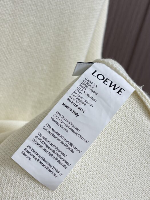 로에베 스웨터 - 코튼 & 비스코스 (블랙,화이트) 레플리카 미러급 SA급 S급 고퀄리티 하이엔드 최상급 의류 [남성여성공용] - best 16