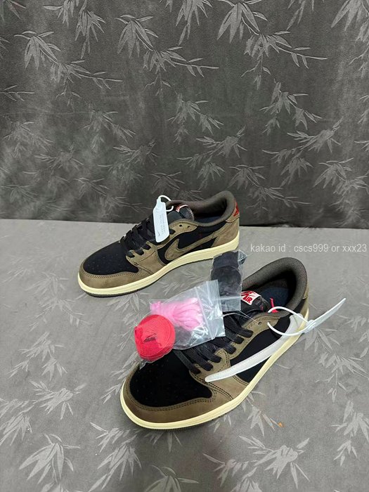 2026.01.28_[류ㅇㅇ 고객님 주문제품 검수사진] 나이키 트래비스 스캇 에어 조던 1 로우 모카 레플리카 미러급 SA급 S급 고퀄리티 하이엔드 최상급 이미테이션 스니커즈 신발 3