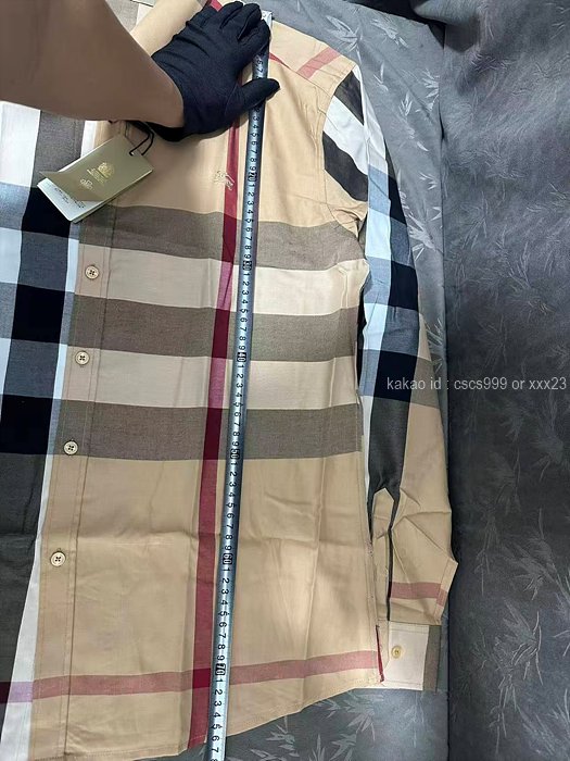 2026.02.04_[최ㅇㅇ 고객님 주문제품 검수사진] 버버리 셔츠 남방 레플리카 미러급 SA급 S급 고퀄리티 하이엔드 최상급 이미테이션  8