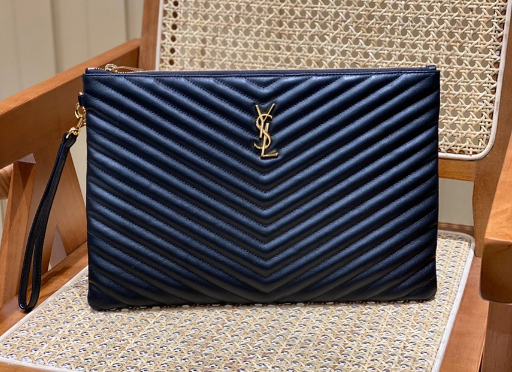 생로랑 모노그램 클러치 라지 레플리카 미러급 SA급 S급 고퀄리티  [여성] 4