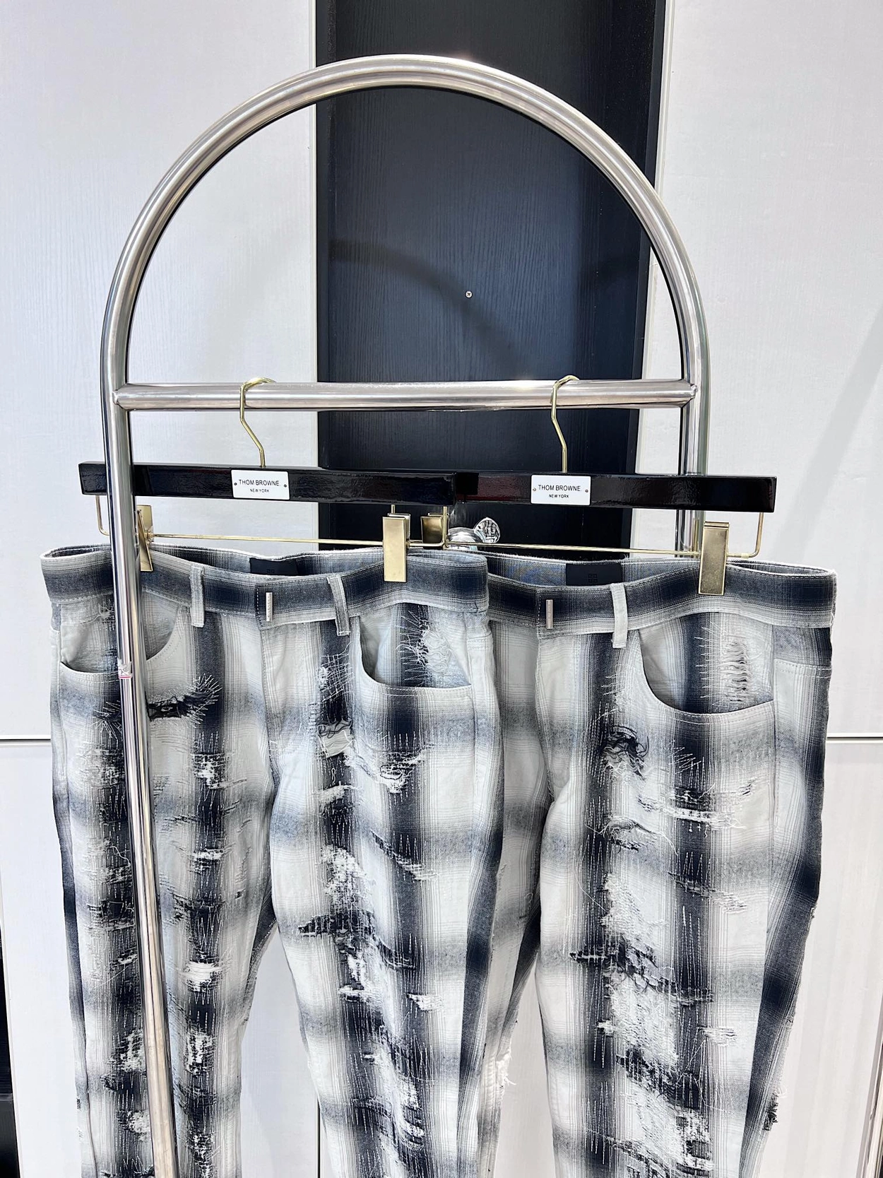 vg-지방시-레플리카-체크무늬-디스트럭션-팬츠-명품 레플리카 미러 SA급 (VG) 지방시 레플리카 체크무늬 디스트럭션 팬츠 19