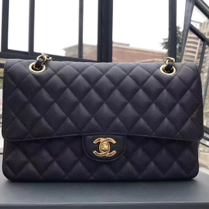 샤넬 CF 클래식 캐비어 플랩백 미디움 금장 레플리카 미러급 SA급 S급 고퀄리티 가방 크로스백 숄더백 [여성] 최상급 하이엔드 - best
