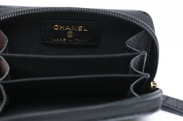 샤넬 보이 카드지갑 지퍼돌이 캐비어 지갑 레플리카 미러급 SA급 S급 고퀄리티  [여성] - best 8