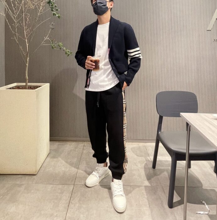 톰브라운 사선 메리노울 숄카라 가디건 레플리카 미러급 SA급 S급 고퀄리티 하이엔드 최상급 의류 [여성] - thebest 7