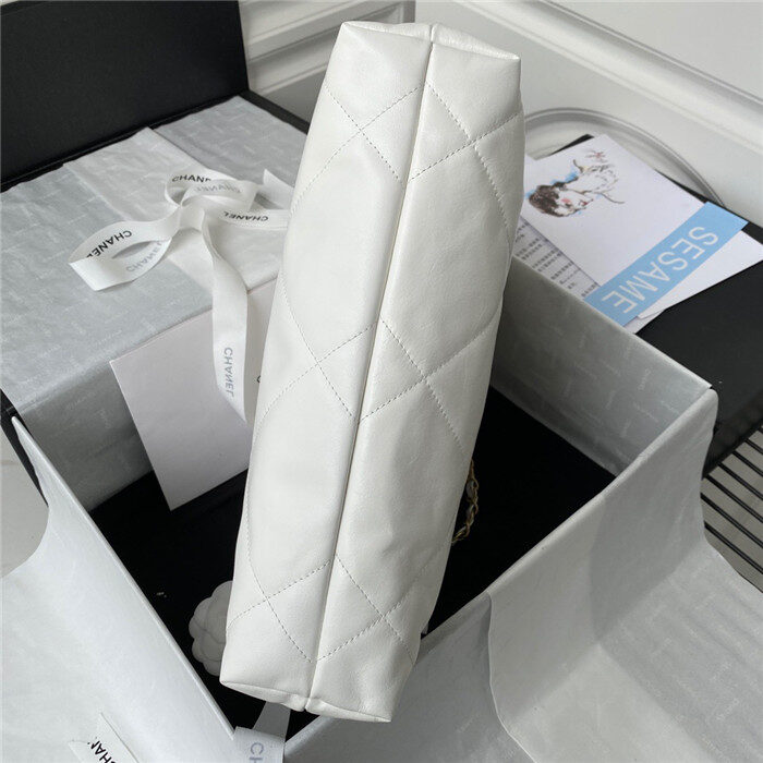 샤넬 레플리카 샤이니 카프스킨 골드메탈 22백 스몰 AS3260 6