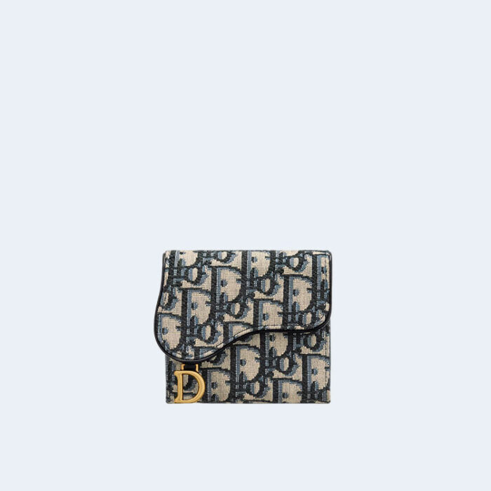 디올 새들 로투스 지갑 블루 레플리카 미러급 SA급 S급 고퀄리티 월렛 [여성]