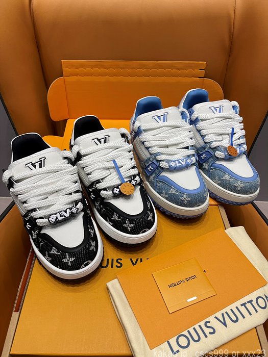 루이비통 LV 트레이너 스니커즈 (2 color) 레플리카 미러급 SA급 S급 고퀄리티 신발 [남성여성공용] - best