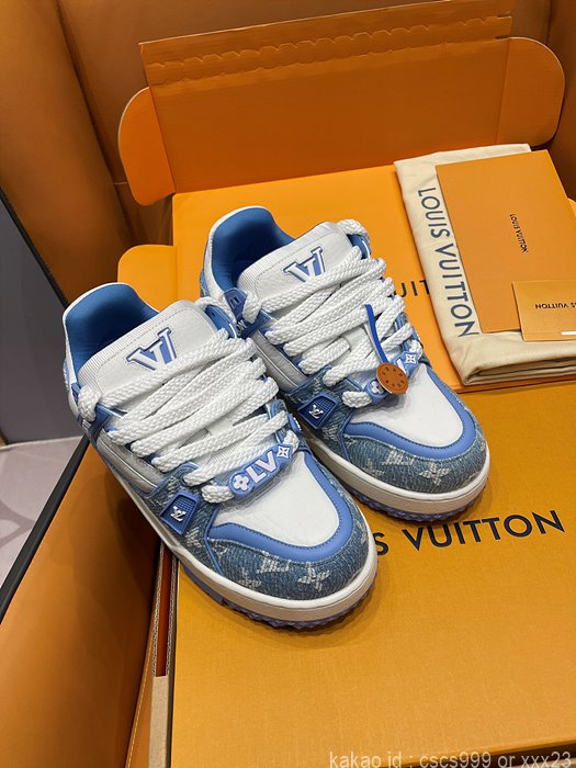 루이비통 LV 트레이너 스니커즈 (2 color) 레플리카 미러급 SA급 S급 고퀄리티 신발 [남성여성공용] - best 5