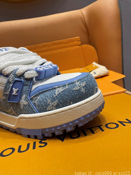 루이비통 LV 트레이너 스니커즈 (2 color) 레플리카 미러급 SA급 S급 고퀄리티 신발 [남성여성공용] - best 7