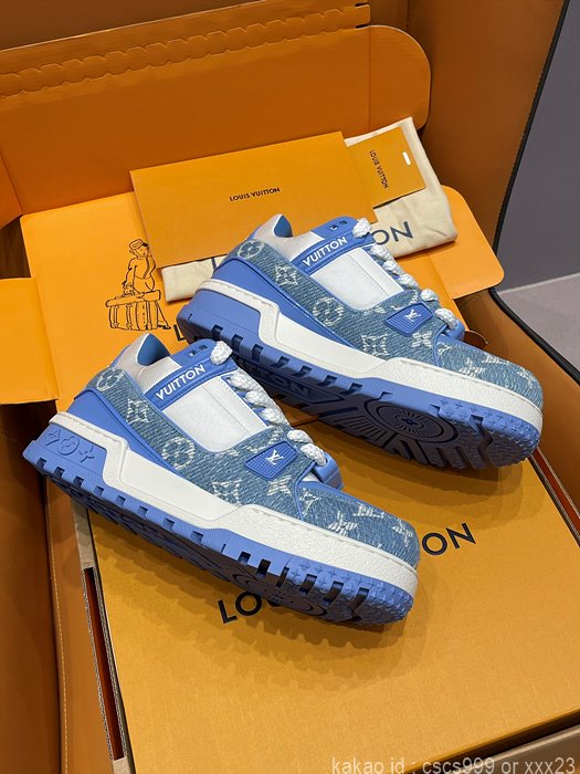 루이비통 LV 트레이너 스니커즈 (2 color) 레플리카 미러급 SA급 S급 고퀄리티 신발 [남성여성공용] - best 10