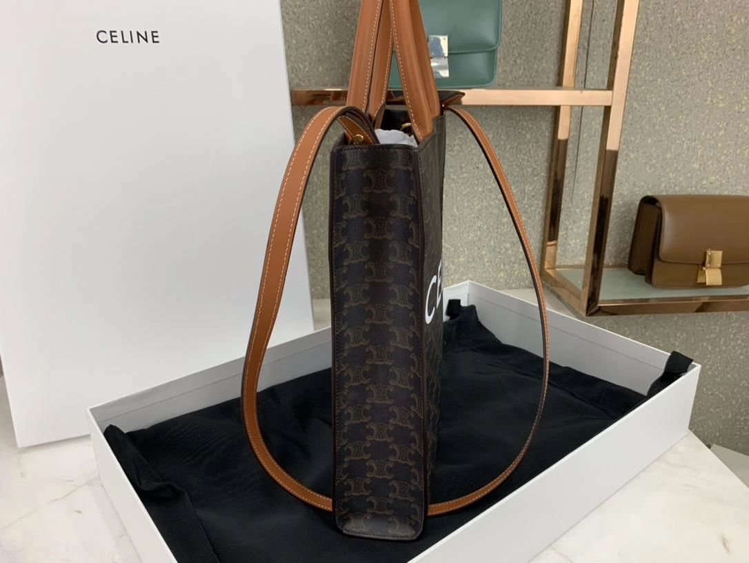 셀린느 트리옹프 캔버스 스몰 버티컬 카바스 백 레플리카 미러급 SA급 S급 고퀄리티 가방 토트백 크로스백 best [남성여성공용] 10