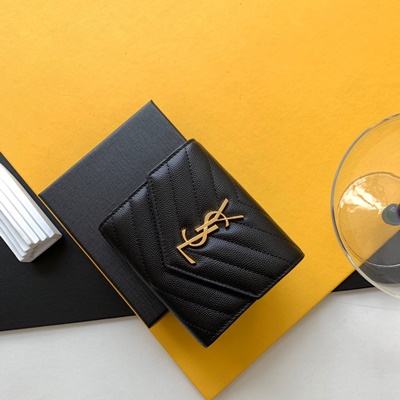 생로랑 컴팩트 3단 모노그램 지갑 (3 color) 레플리카 미러급 SA급 S급 고퀄리티 지갑 [여성] - best