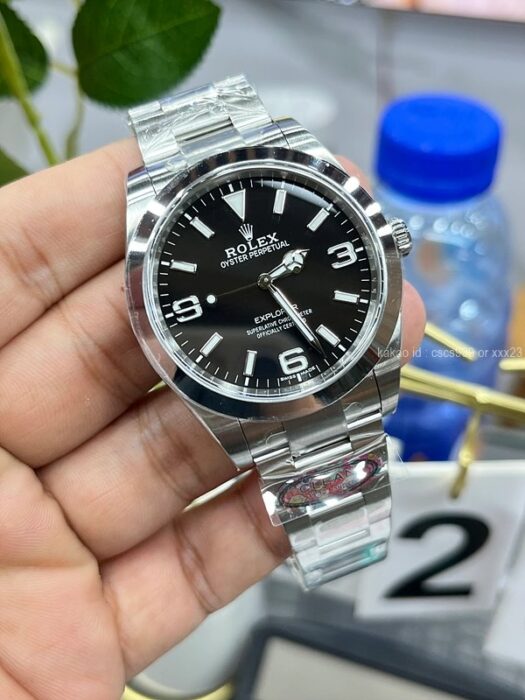 로렉스 익스플로러 1 (C공장) 시계 레플리카 미러급 SA급 S급 고퀄리티 최상급 하이엔드 롤렉스 워치 [남성] - thebest 4
