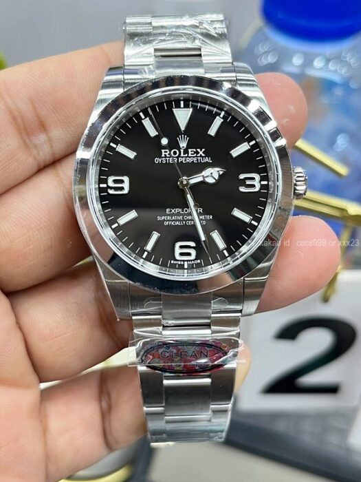 로렉스 익스플로러 1 (C공장) 시계 레플리카 미러급 SA급 S급 고퀄리티 최상급 하이엔드 롤렉스 워치 [남성] - thebest 6