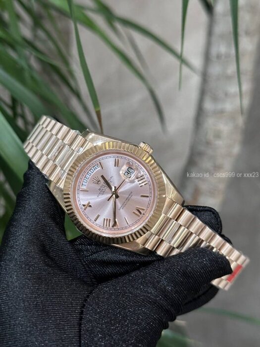 로렉스 데이데이트 40mm 시계 레플리카 미러급 SA급 S급 고퀄리티 최상급 하이엔드 롤렉스 워치 [남성] - best 5