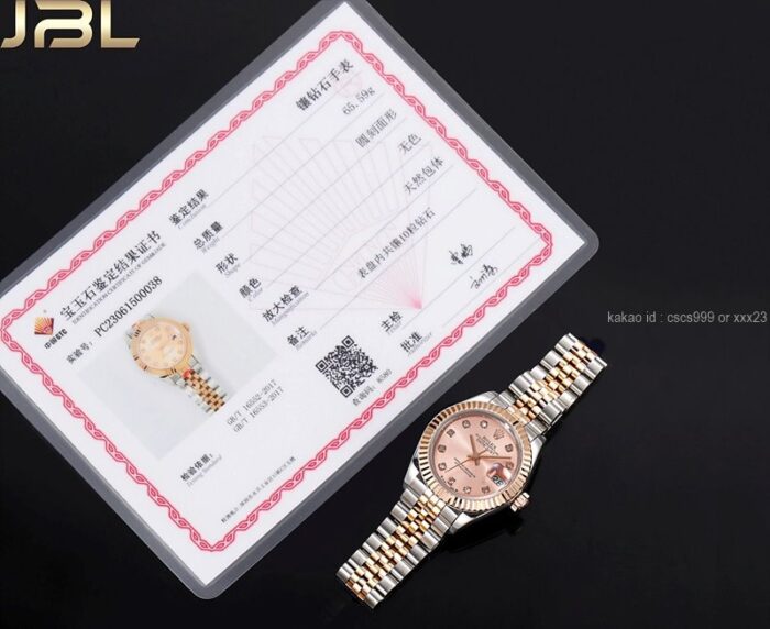 로렉스 데이저스트 (JB공장) 28mm 시계 레플리카 미러급 SA급 S급 고퀄리티 최상급 하이엔드 롤렉스 워치 [여성] - best 8