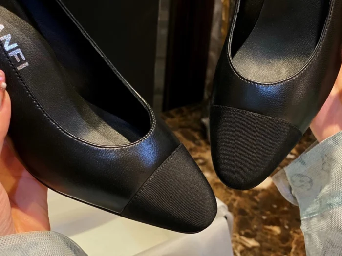 샤넬 CC로고 더블캡토 청키 펌프스 힐 올검 레플리카 미러급 SA급 S급 고퀄리티 신발 구두 [여성] 최상급 하이엔드 - thebest 8