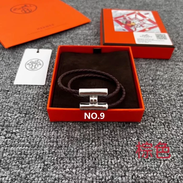 에르메스 은색 H 편직 팔찌 (10COLOR) 레플리카 미러급 SA급 S급 고퀄리티  [남성여성공용] - best 9