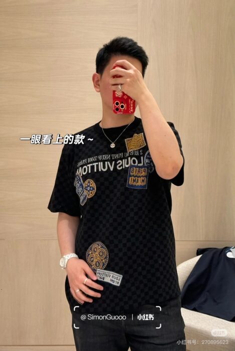 루이비통 체커보드 반팔 레플리카 미러급 SA급 S급 고퀄리티 하이엔드 최상급 의류 [남성여성공용] - best 6