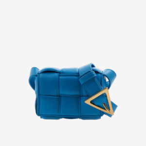 보테가베네타 레플리카 패딩 미니 카세트백 블루