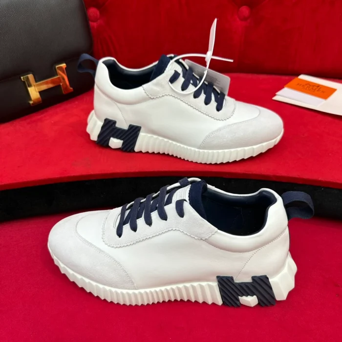 에르메스 바운싱 카프스킨 고트스킨 네이비 레플리카 미러급 SA급 S급 고퀄리티 신발 스니커즈 운동화 [남성여성공용] best  6