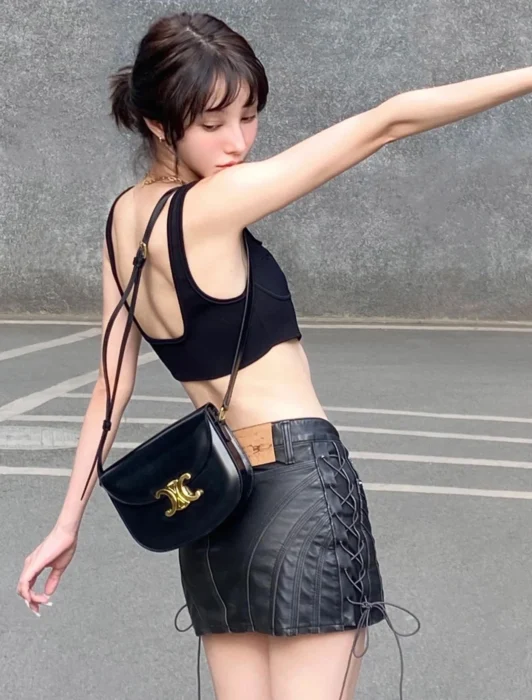 셀린느 틴 베사체 트리오페 인 샤이니 카프스킨 (3COLOR) 레플리카 미러급 SA급 S급 고퀄리티 가방 크로스백 [여성] 최상급 하이엔드 - best 4