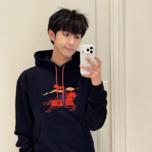 버버리 EKD 코튼 후드티 네이비 블랙 81184101 레플리카 미러급 SA급 S급 고퀄리티 하이엔드 최상급 의류 [남성여성공용]