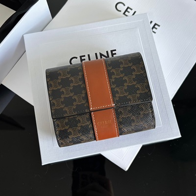 셀린느 스몰 3단 지갑 CE-10D572 레플리카 미러급 SA급 S급 고퀄리티 지갑 [여성] - best