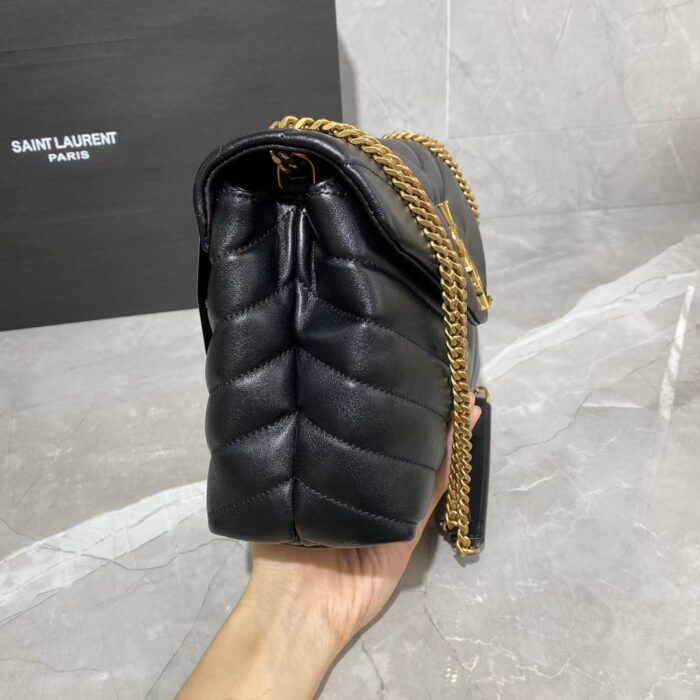 생로랑 레플리카 루루 퀄팅 체인 숄더백 7