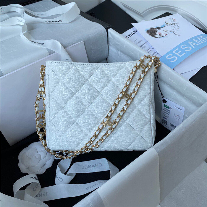 샤넬 레플리카 스몰 로고 케비어 호보백 AS3223 30