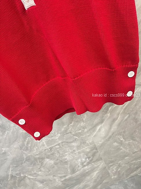 톰브라운 반팔 카라 니트티 (2 color) 레플리카 미러급 SA급 S급 고퀄리티 의류 [여성] 최상급 하이엔드 - best 8