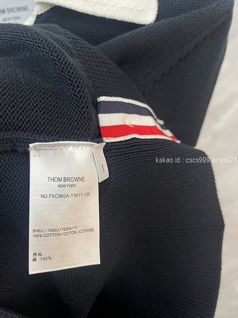 톰브라운 반팔 카라 니트티 (2 color) 레플리카 미러급 SA급 S급 고퀄리티 의류 [여성] 최상급 하이엔드 - best 20