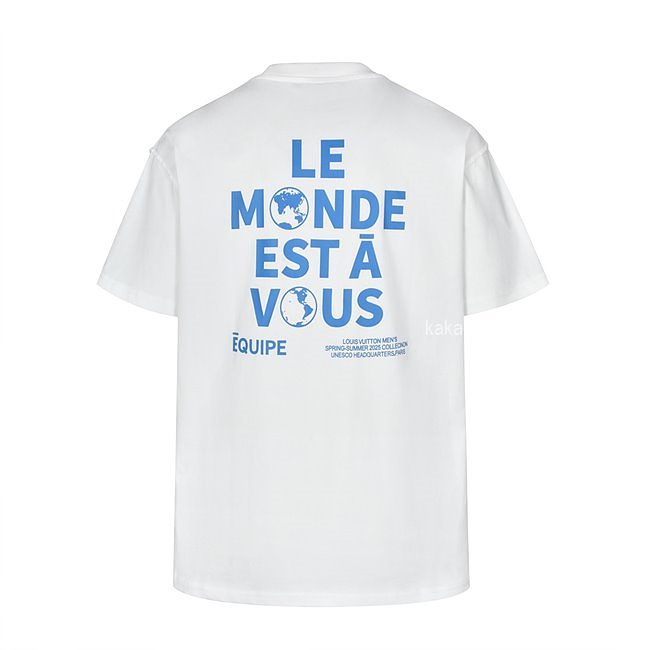 루이비통 반팔 라운드 티셔츠 (2 color) 레플리카 미러급 SA급 S급 고퀄리티 의류 [남성여성공용] - best 18