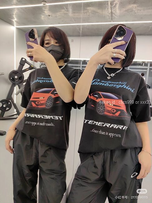 발렌시아가 람보르기니 반팔 라운드 티셔츠 (3 color) 레플리카 미러급 SA급 S급 고퀄리티 의류 [남성여성공용] 최상급 하이엔드 - best 4