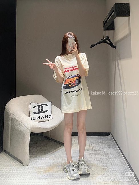 발렌시아가 람보르기니 반팔 라운드 티셔츠 (3 color) 레플리카 미러급 SA급 S급 고퀄리티 의류 [남성여성공용] 최상급 하이엔드 - best 9