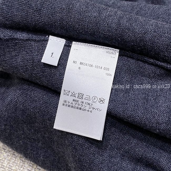 톰브라운 긴팔 라운드 니트 레플리카 미러급 SA급 S급 고퀄리티 의류 [남성여성공용] 최상급 하이엔드 - best 24