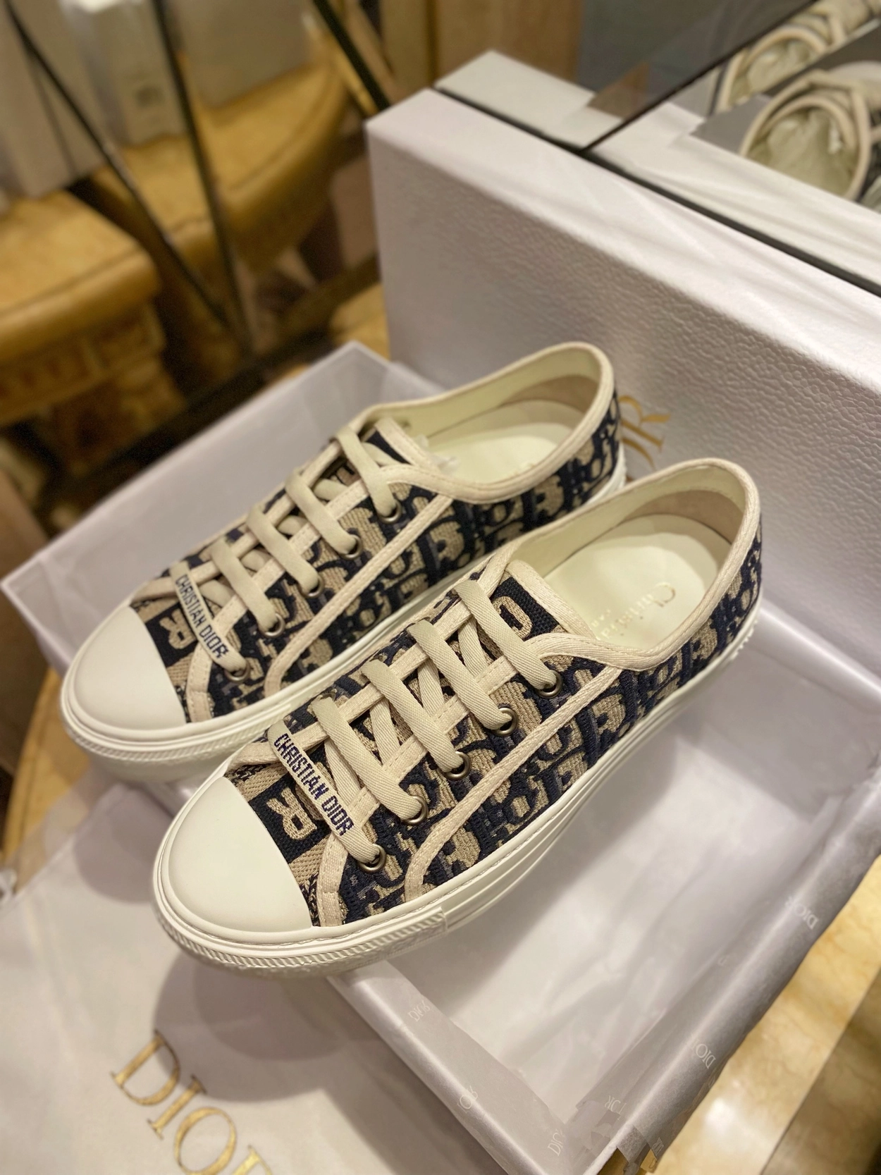 디올 레플리카 워크앤디올 오블리크 스니커즈 8