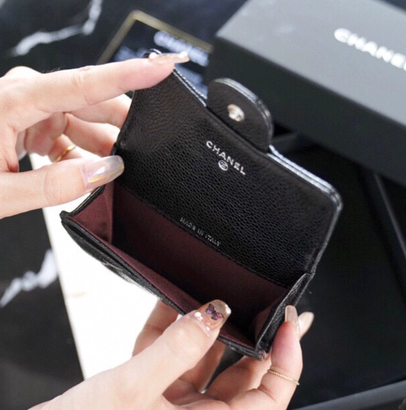 샤넬 클래식 캐비어 플랩 카드지갑 레플리카 미러급 SA급 S급 고퀄리티  [여성] - best 16