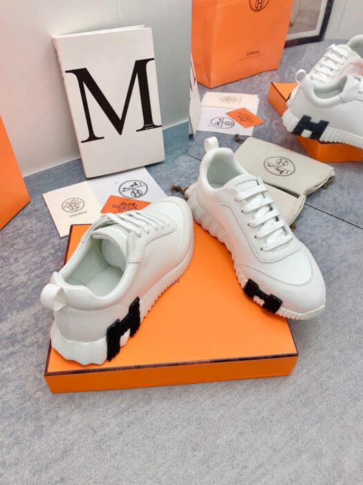 에르메스 바운싱 스니커즈 화이트(H블랙) 레플리카 미러급 SA급 S급 고퀄리티 최상급 하이엔드 신발 [남성여성공용] - thebest 7