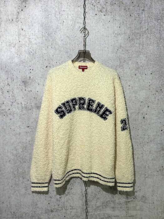 슈프림 위크5 Textured Arc Sweater 니트 베이지 레플리카 미러급 SA급 S급 고퀄리티 하이엔드 최상급 의류 [남성여성공용] - best