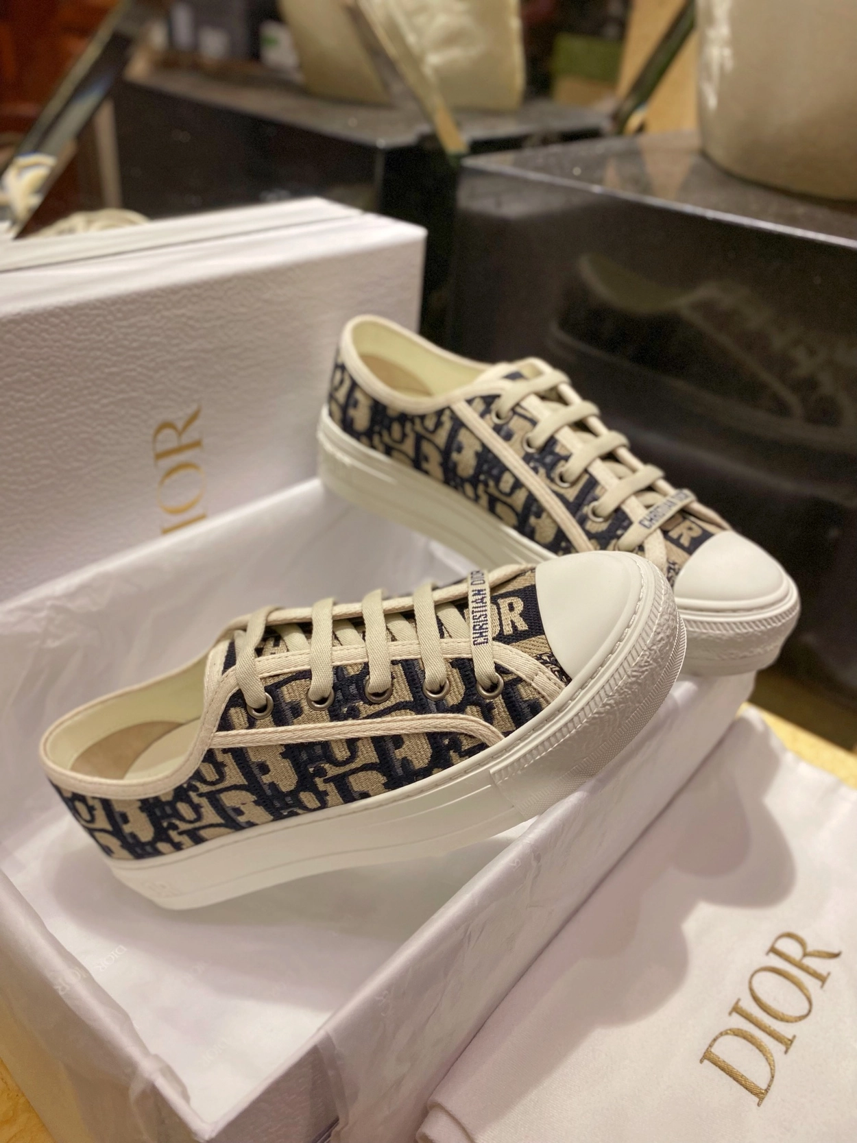 디올 레플리카 워크앤디올 오블리크 스니커즈 7