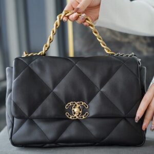 샤넬 레플리카 19 플랩백 라지 [블랙]
