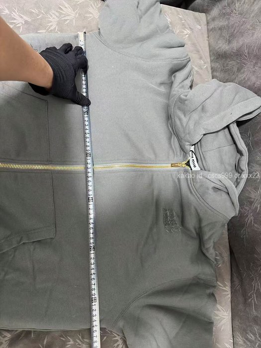 2026.02.10_[김ㅇㅇ 고객님 주문제품 검수사진] 미우미우 후드 집업 레플리카 미러급 SA급 S급 고퀄리티 하이엔드 최상급 이미테이션  10